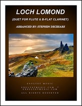 Loch Lomond (Duet for Flute and Bb-Clarinet) P.O.D. cover